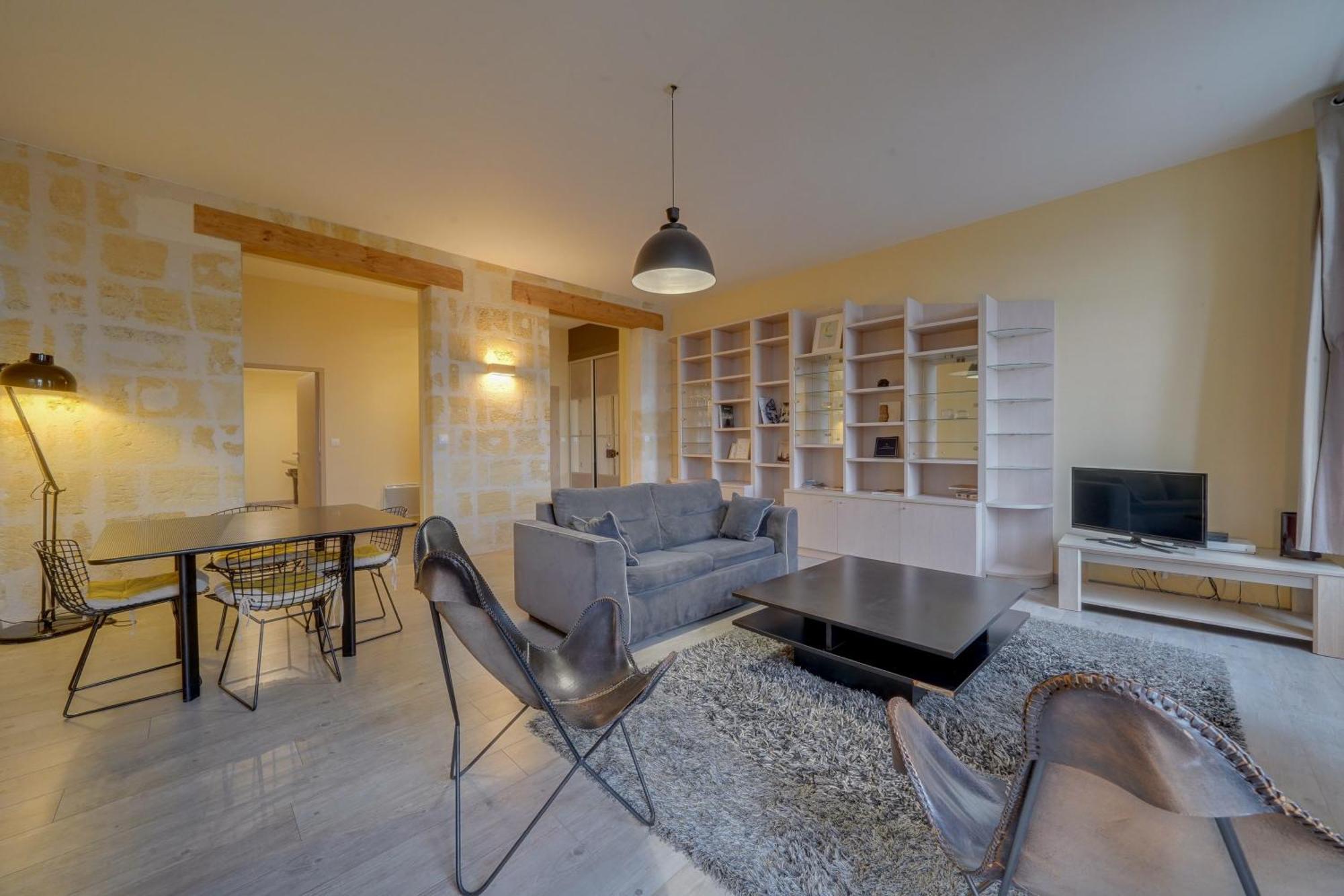 Le Richelieu - Magnifique Duplex Avec Une Vue Incroyable Bordeaux Exteriér fotografie